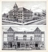 R.P. Putnam Pioneer Store, Public School, Porterville, Tulare County 1892